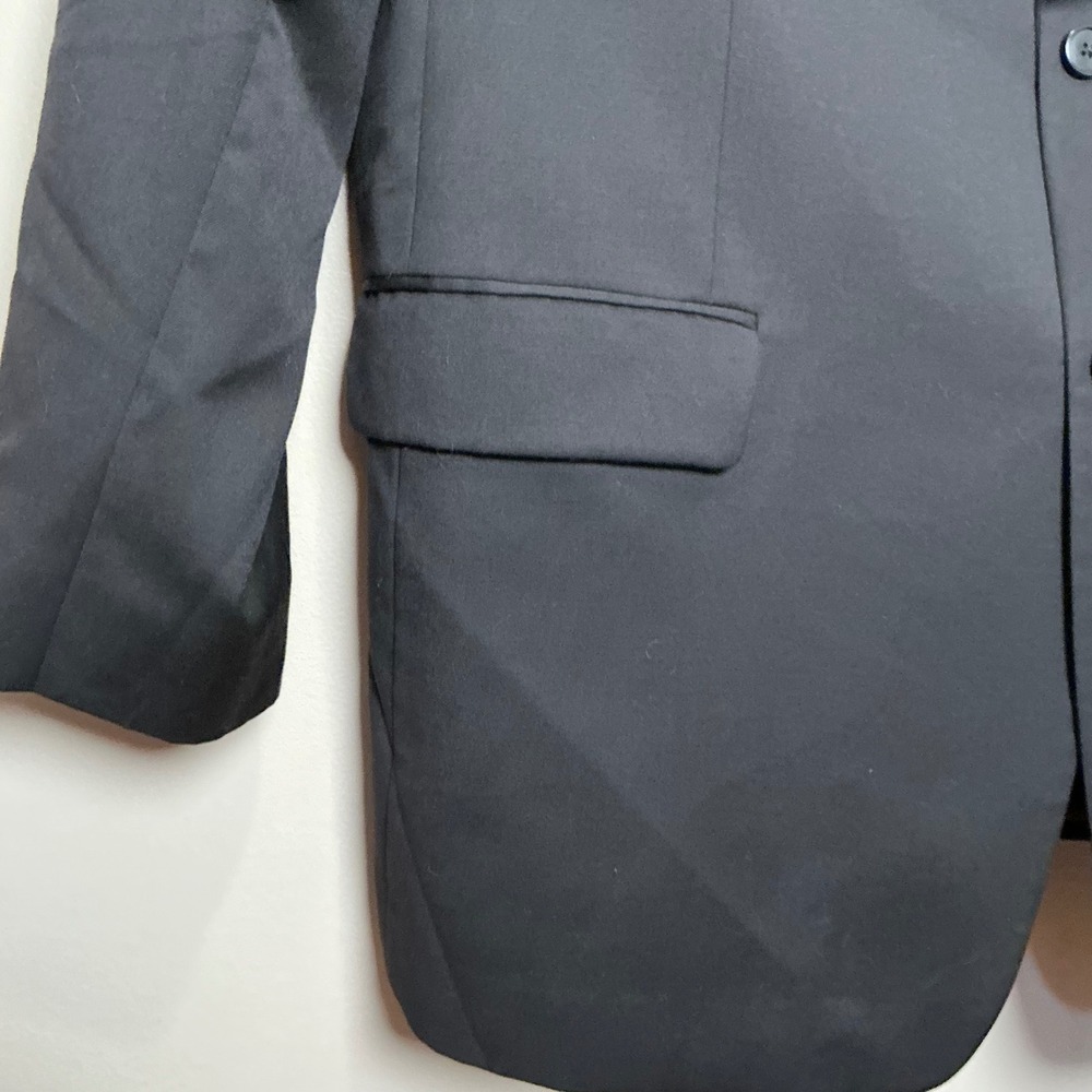 Jos. A. Bank Blazer Mens 48L Black Traveler's Collection 100% Wool - Picture 2 of 6